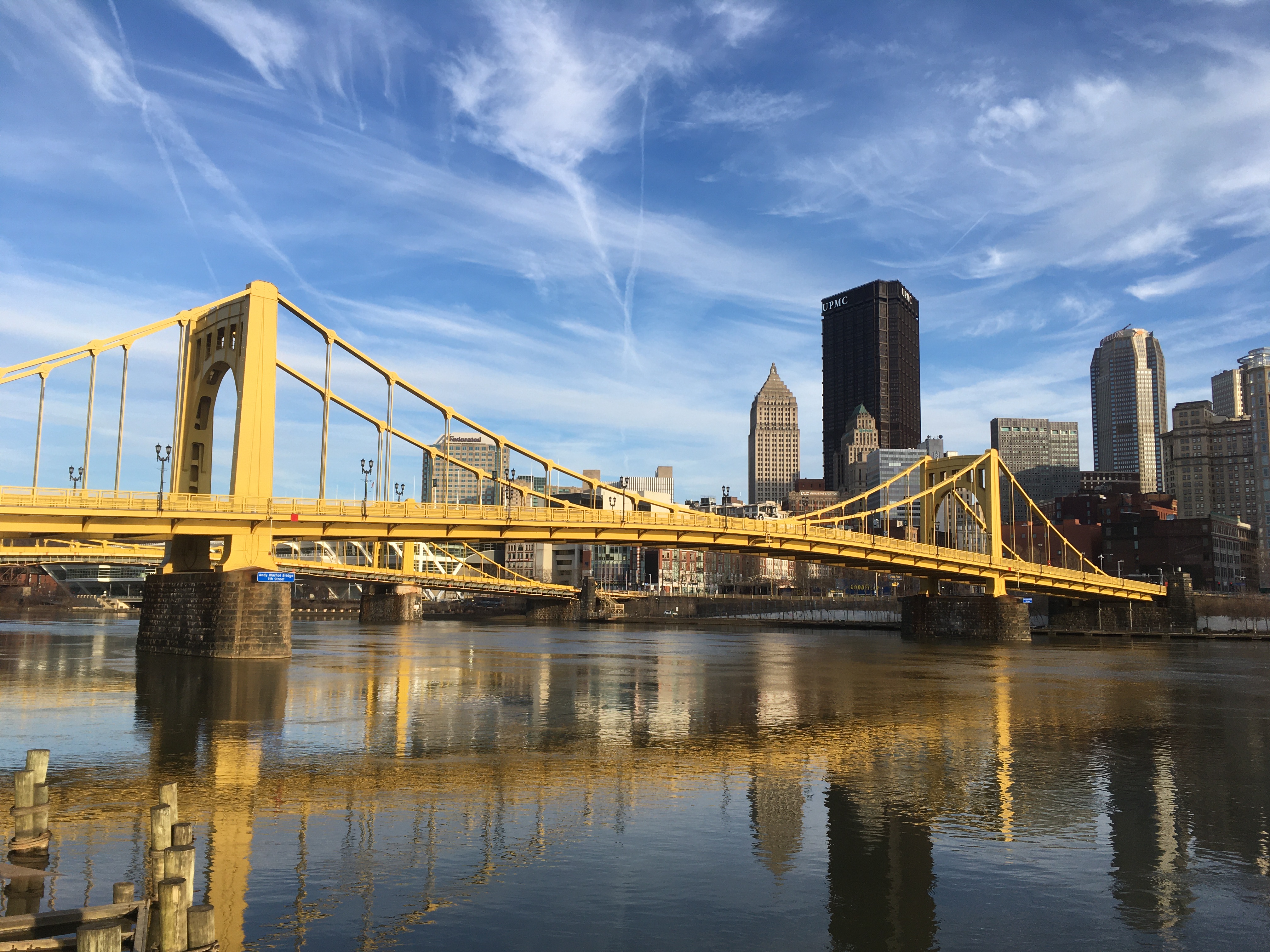 Andy Warhol Bridge in Pittsburgh, PA